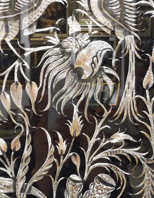 Iranian Handcrafted Khatam Tableau Size : ( 47 x 57 cm)
