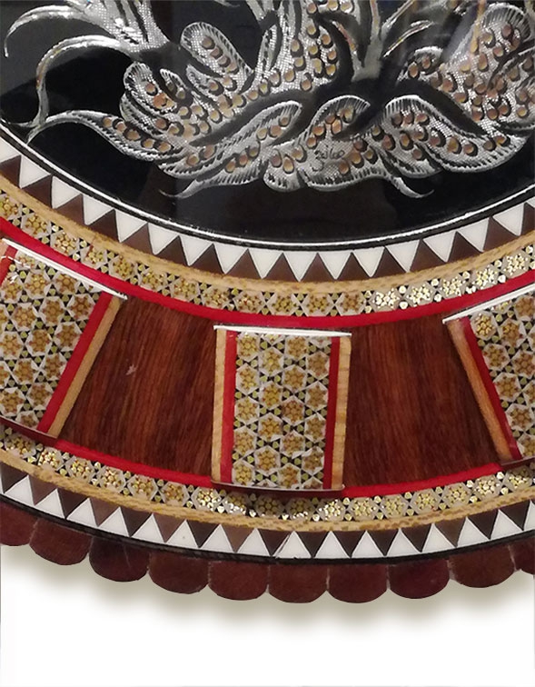 Iranian Handcrafted Khatam Tableau Size : ( 47 x 57 cm)