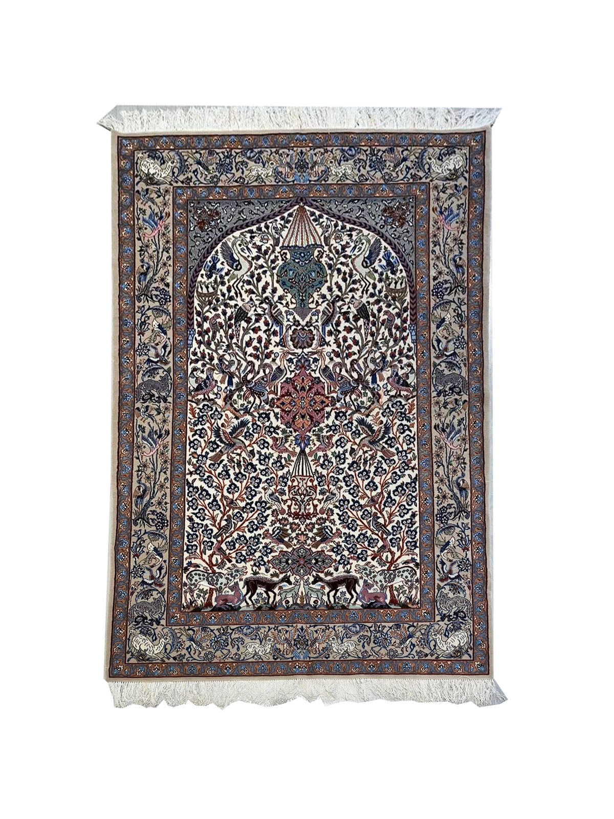 İran’ın%20El%20Dokuma%20İsfahan%20Halısı%20(125%20x%20203)%20cm
