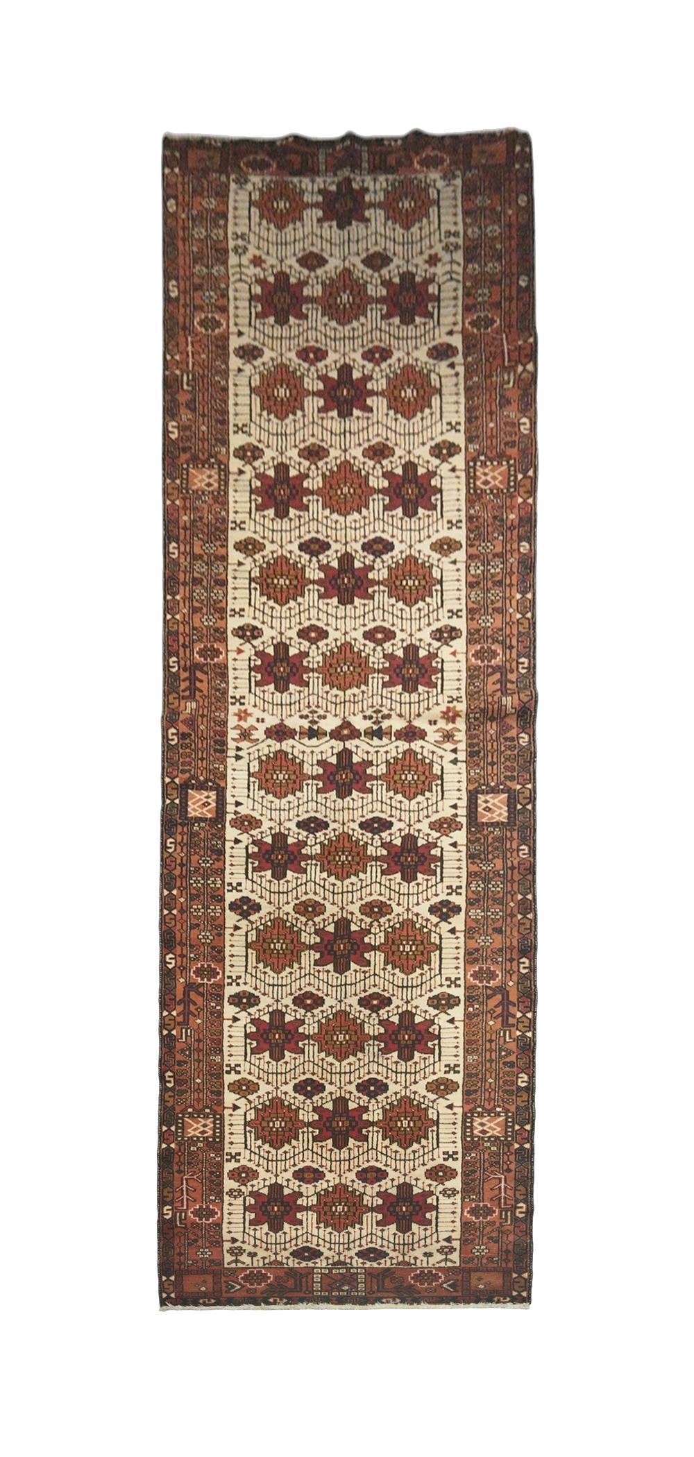Iran’s Handwoven turkmen Carpet Size: (111 x 165) cm