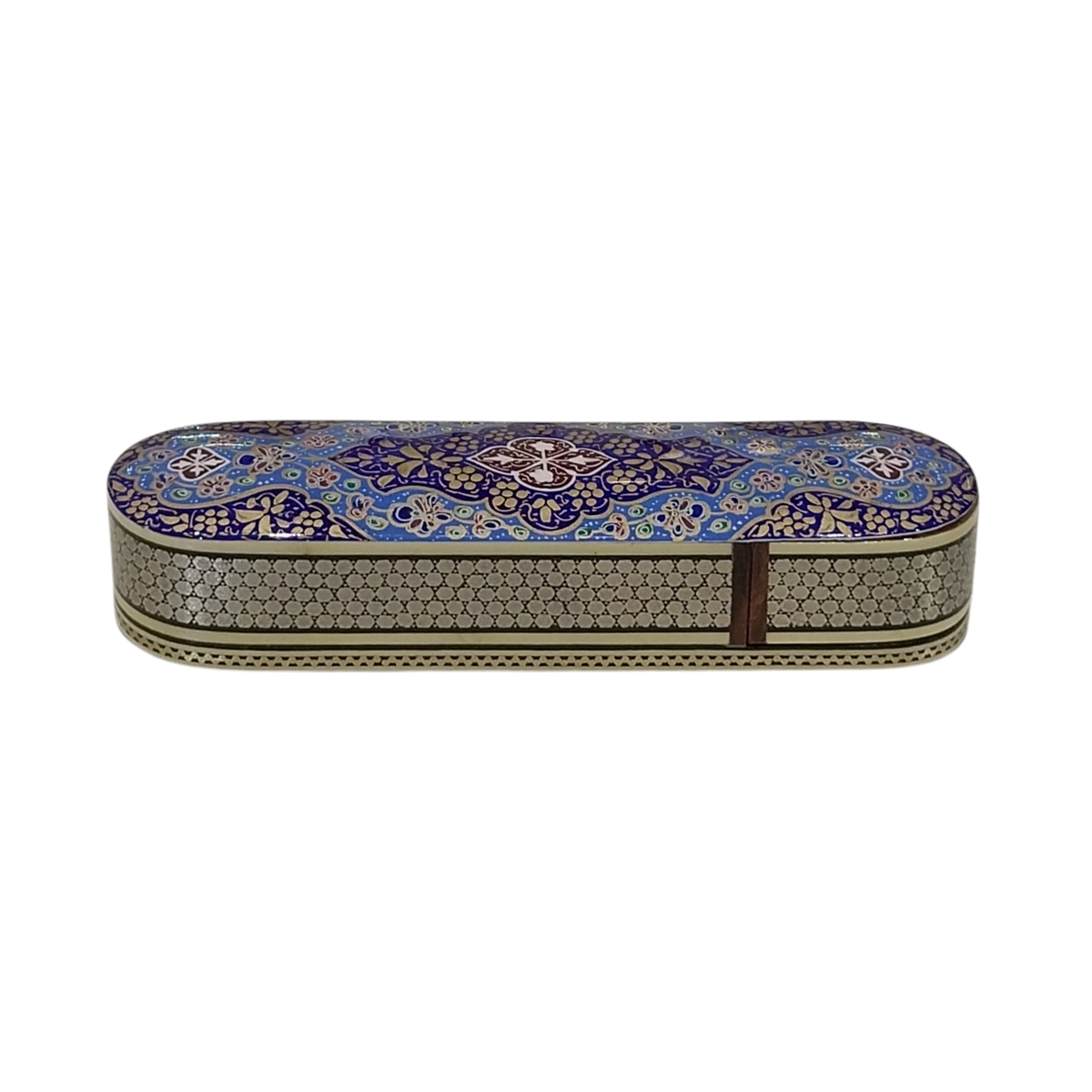 Khatam Fully Embroidered Pencil Case with Drawer 20 cm
