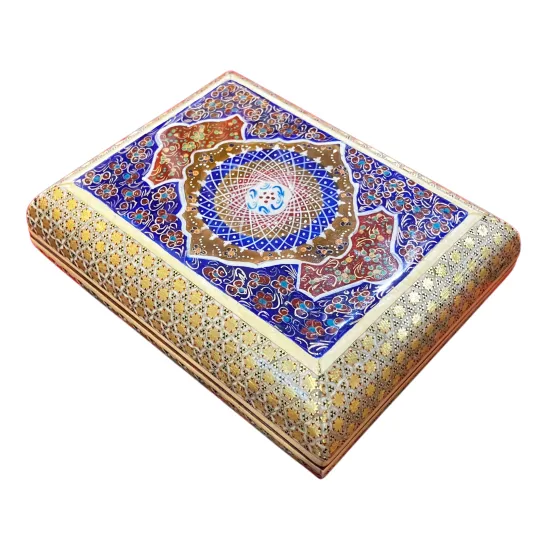 EBRISEM Gallery | Handmade Khatam Luxury Jewelry Box | 11x14 cm