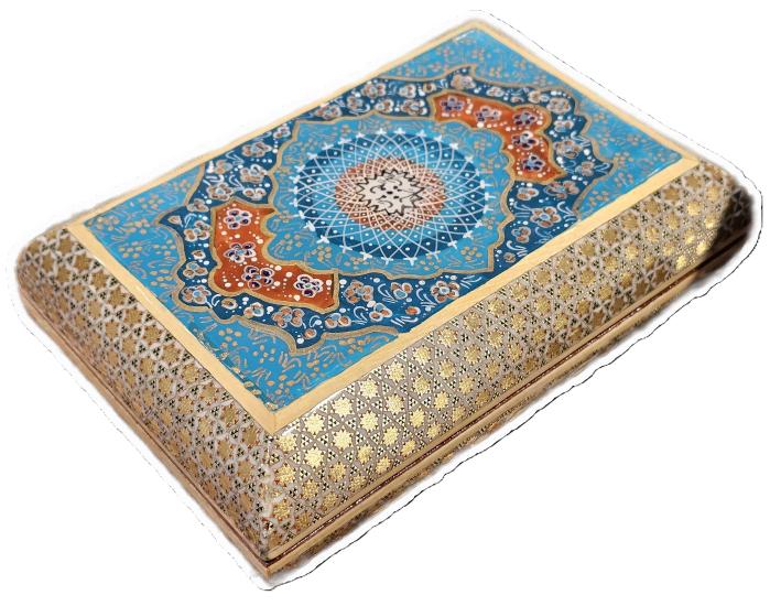 El Yapımı Hatam Lüks Mücevher Kutusu | 10x16 cm