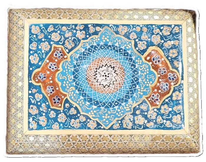 EBRISEM Gallery | El Yapımı Hatam Lüks Mücevher Kutusu | 10x14 cm