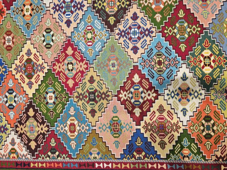 EBRISEM Gallery | İran Sumak Yün Kilim | 145×105 cm | El Dokuma