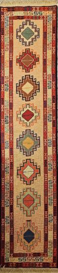 EBRISEM Gallery | İran Sumak Kilim Yolluk | 48×193 cm | El Dokuma