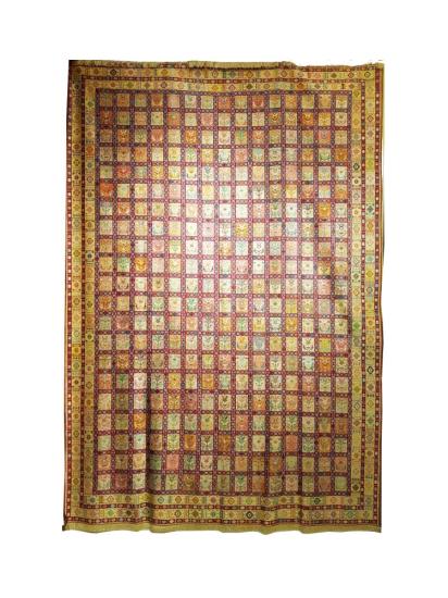 İranın El Dokuma Ardebil Tam Ipek Sumak  Ebat: ( 210 x 303 cm)