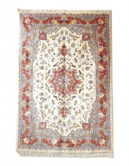 Hand Woven tabriz Rug  Size: (166 X 240) cm