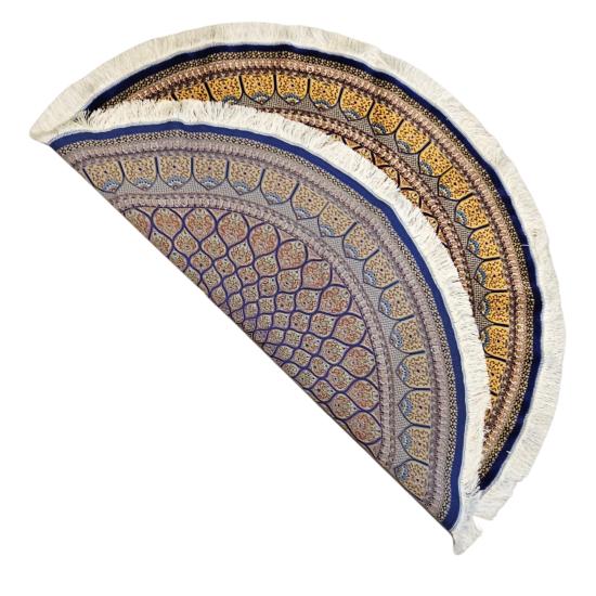 EBRISEM Gallery | Yuvarlak Klasik Desenli Makine Halısı | 150 cm