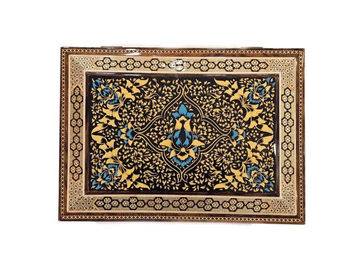 Hatem Tam İşlemesi Kitap Kutusu (23 x 32) cm