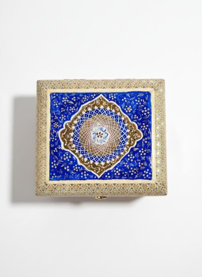 EBRISEM Gallery | El Yapımı Hatam Lüks Mücevher Kutusu | 10x12 cm