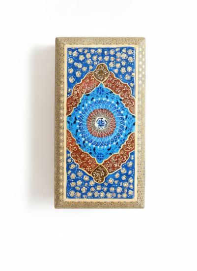 EBRISEM Gallery | El Yapımı Hatam Lüks Mücevher Kutusu | 11x20 cm