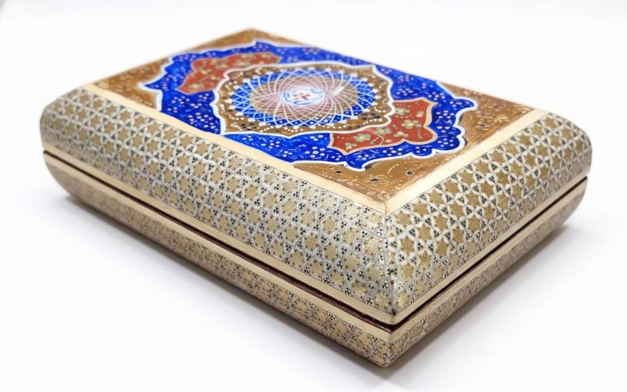 EBRISEM Gallery | El Yapımı Hatam Lüks Mücevher Kutusu | 10x16 cm