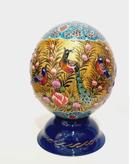 - Decorative Hand Painted Ostrich Egg