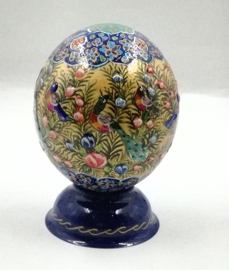 - Decorative Hand Painted Ostrich Egg