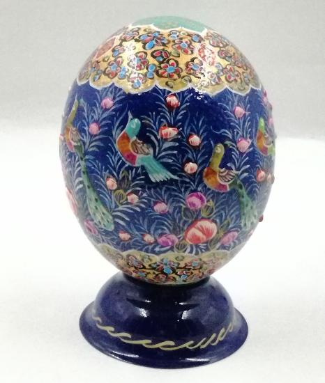 - Decorative Hand Painted Ostrich Egg