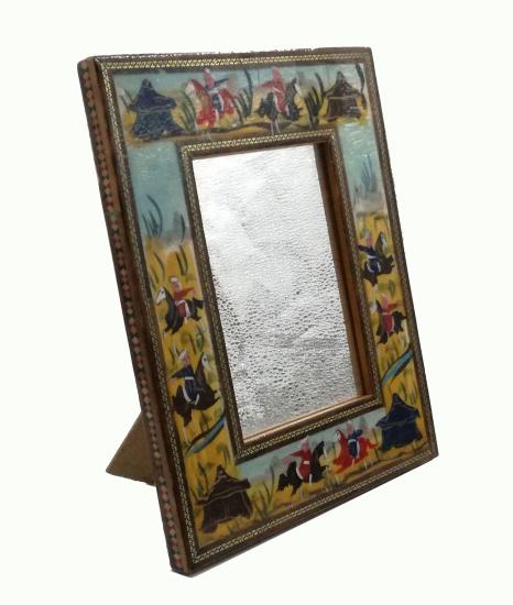 İran’ın El İşlemesi Hatem Ayna Ebat: (22 x 27) cm