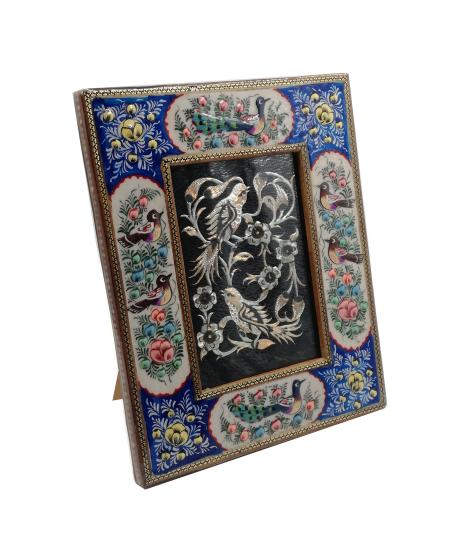 Iranian Handcrafted khatam Art Size : ( 22 x 27 cm)