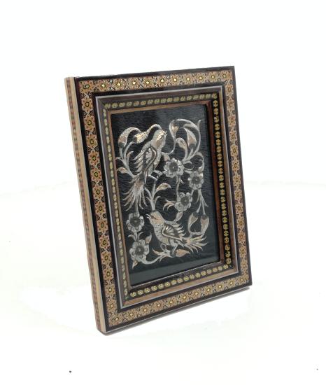 Iranian Handcrafted khatam Art Size : (18cm × 24 cm)