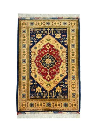 El Dokuma Afgan Halısı  Ebat: ( 85 x 122 cm)