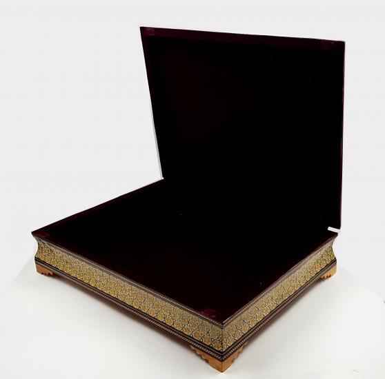 Hatem El Sanatları Kuran kutusu (35 × 25 cm)