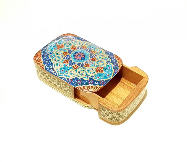 Iranian Handcrafted Khatam Card box