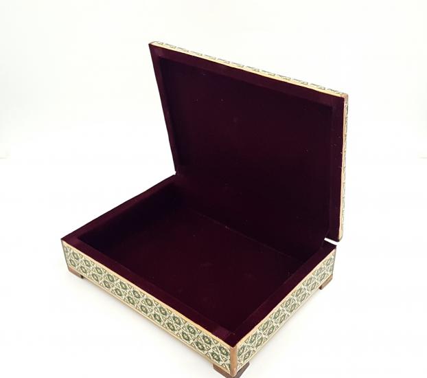 Khatam Desktop Luxury Pen Holder (Handicraft of Iran) 20 x 15 cm