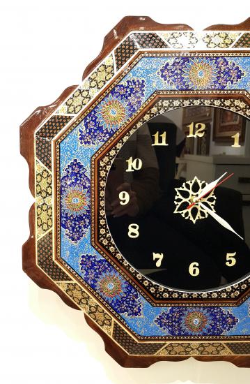 Hatem & Mine İşlemesi Luks Duvar Saatı ( 55 x 55 cm)