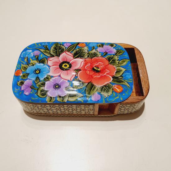 Iranian Handcrafted Khatam Card box