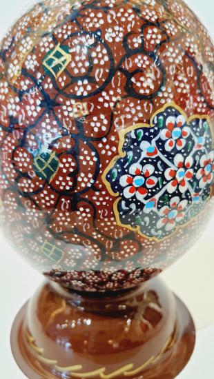 - Decorative Hand Painted Ostrich Egg