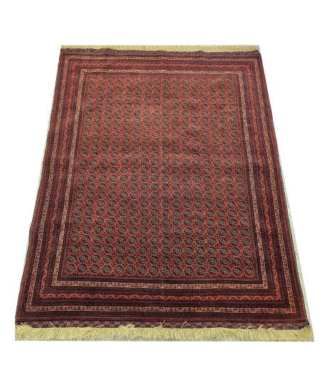 Afghan Handwoven Hojarojna Carpet (150  x  196) cm