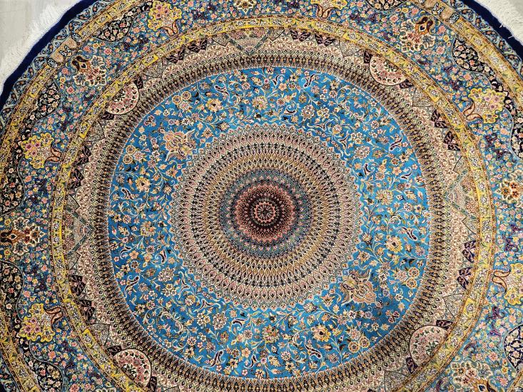 EBRISEM Gallery | İran Makine Halısı Klasik Madalyon | Ø 200 cm
