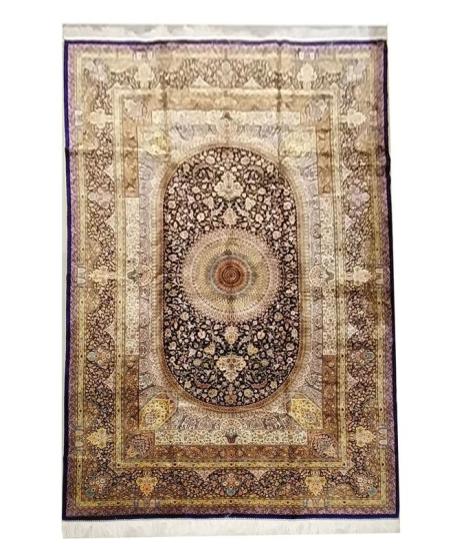 Saf İpek Makina Halı Ebat: (200 x 300 cm)