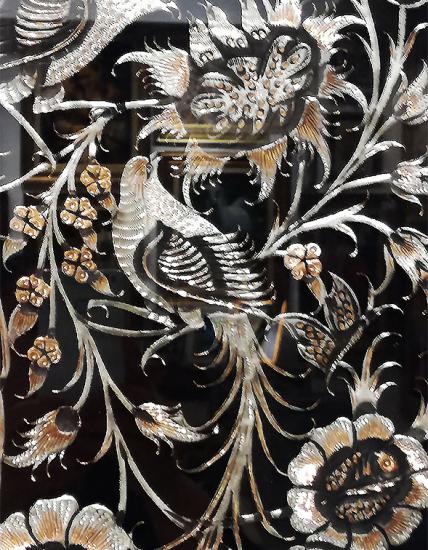 Hatem ve metal Duvar tablo Ebat : ( 48 x 38 cm)