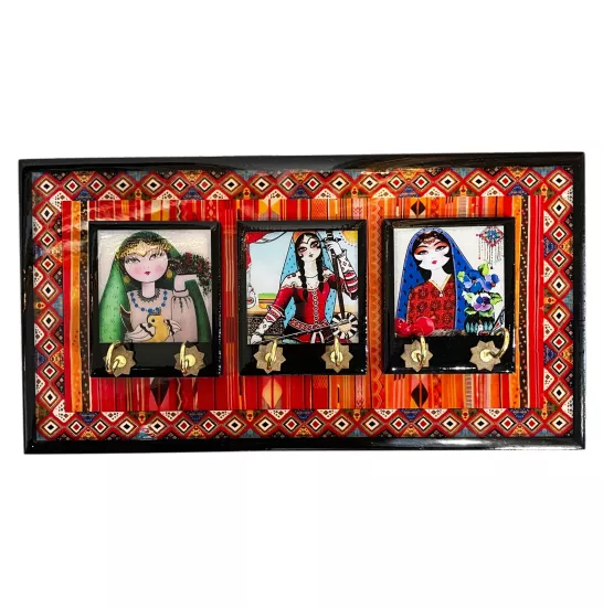 Handcrafted key hanger (15 x 27) cm