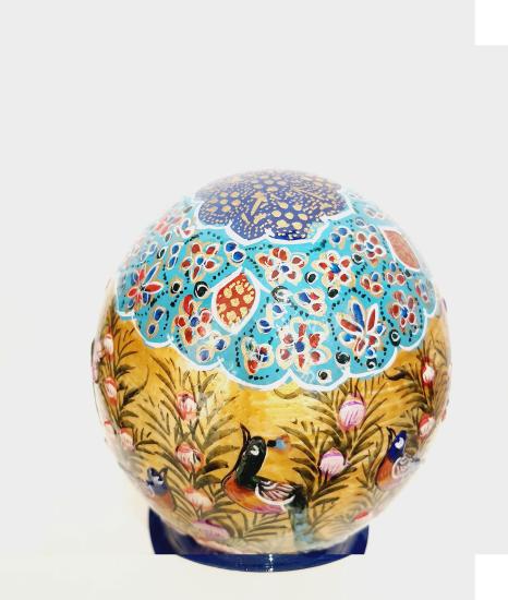 - Decorative Hand Painted Ostrich Egg