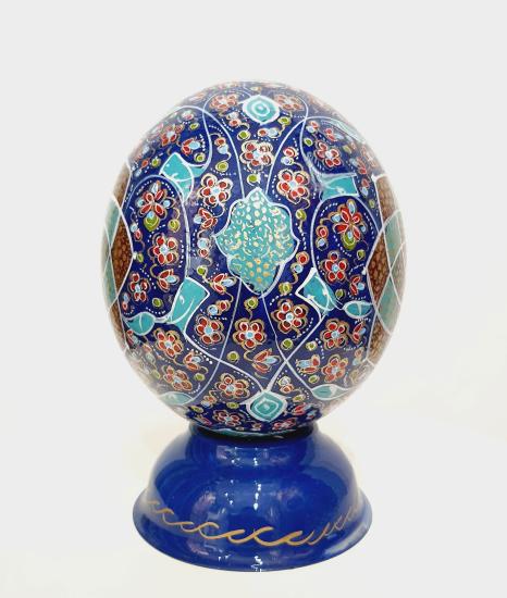 - Decorative Hand Painted Ostrich Egg