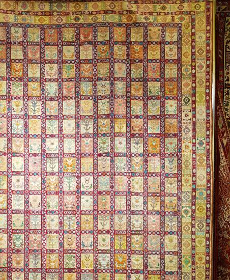 Iran’s Hand Woven Ardebil Carpet  Size: ( 210 x 303 cm)