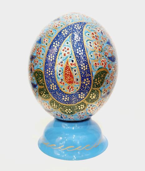 - Decorative Hand Painted Ostrich Egg