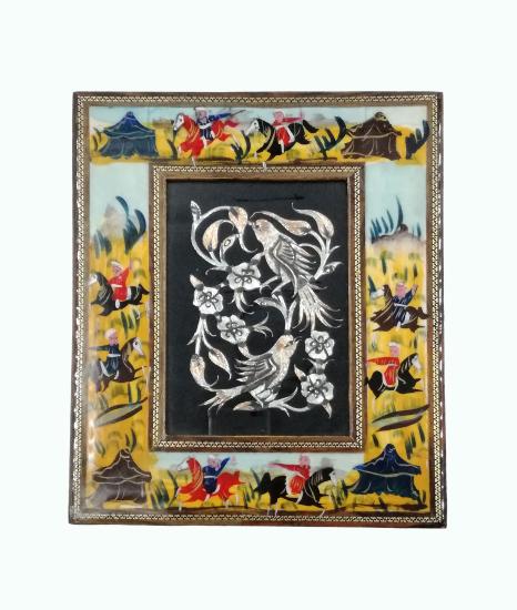 Hatem ve metal Duvar tablo Ebat : ( 22 x 27 cm)