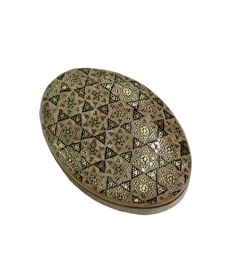İran’ın El İşlemesi Hatem Mücevher Kutusu Ebat : ( 6 x 8) cm 