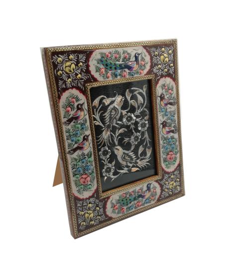 Iranian Handcrafted khatam Art Size : ( 22 x 27 cm)