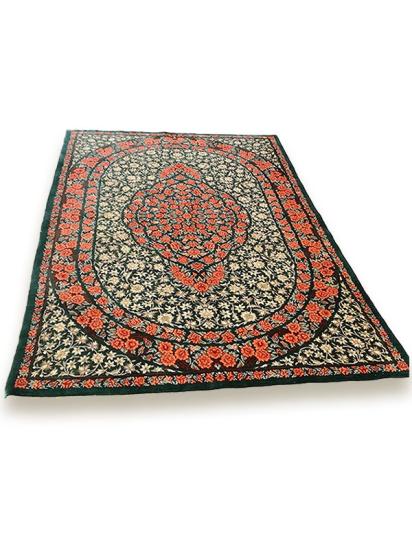 El Dokuma İran’ın Qum İpek Halısı (76 X 124) cm