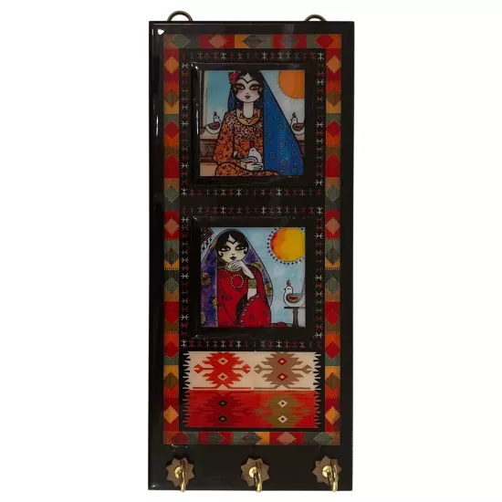 Handcrafted key hanger (10 x 23) cm