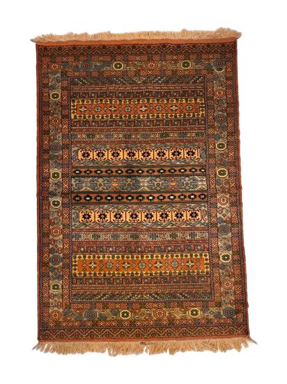 İran’ın El Dokuma Horasan Turkmen Halısı Ebat: (136 x 197) cm