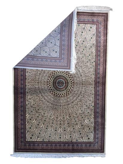 EBRISEM Gallery | İran İpek Makina Halı | 225×150 cm