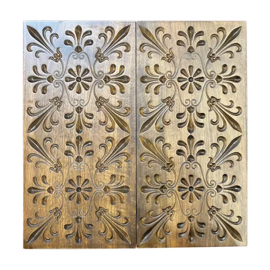 İran’ın El Yapımı Ceviz Ağacı Moarrak İşlemeli Tavla - 50x50 CM