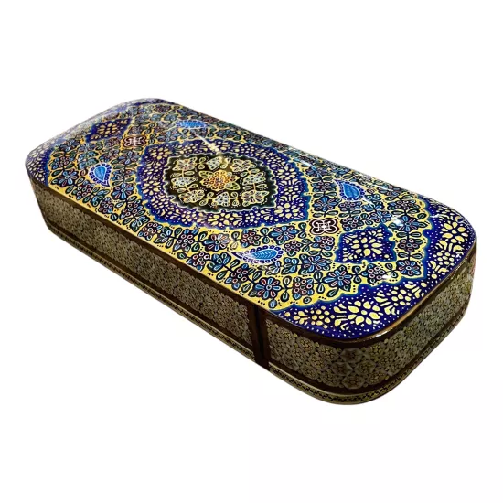 Hatem İşleme Çekmeceli Kalem Kutusu - 8x21 cm