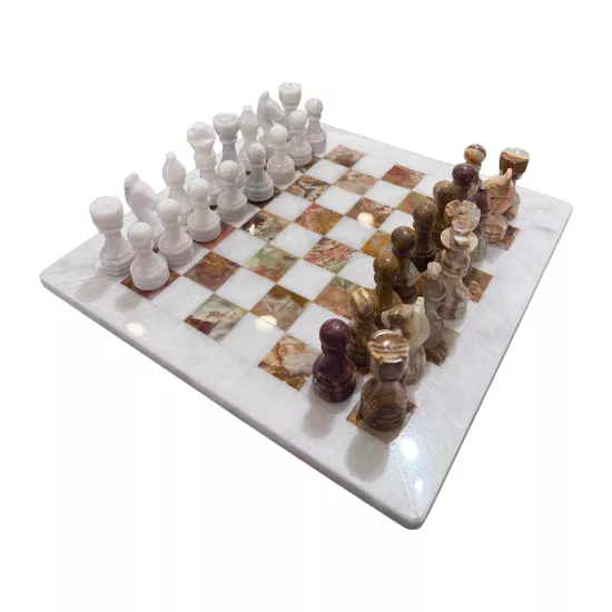 Handcrafted marble chess Set (30 x 30) cm