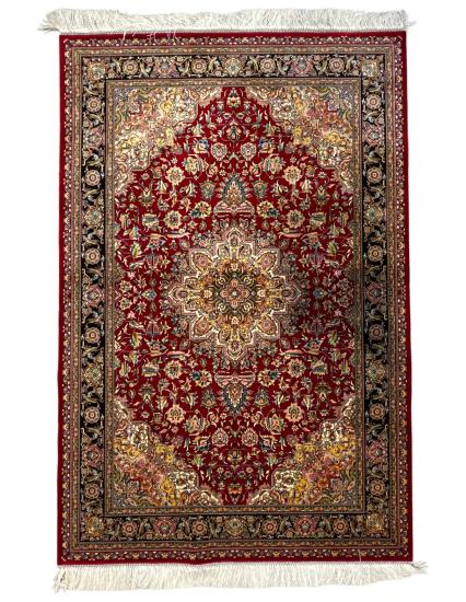 İran İpek Makine Halısı | 100 x 150 cm